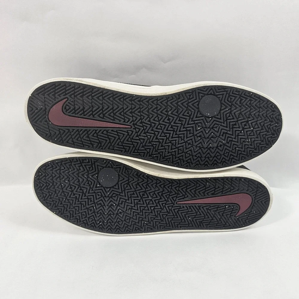 Mens Nike Check Solar SB Running Shoes Black Canvas 843896-007 - Size 11.5‎